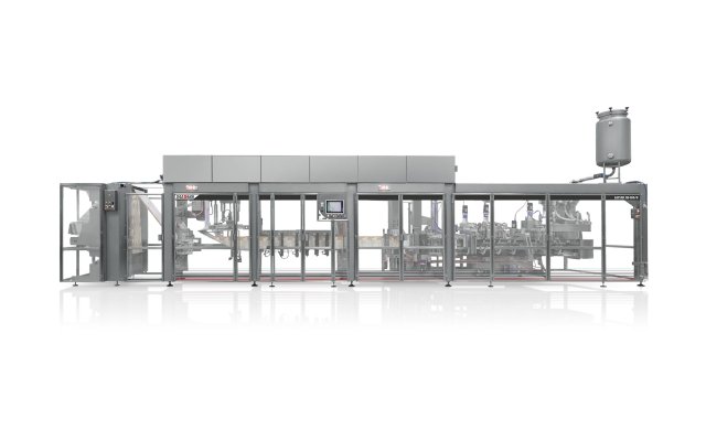 IMA Ilapak Lux DD 235 100 8 packaging machine HFFS for liquid products in doy pouch